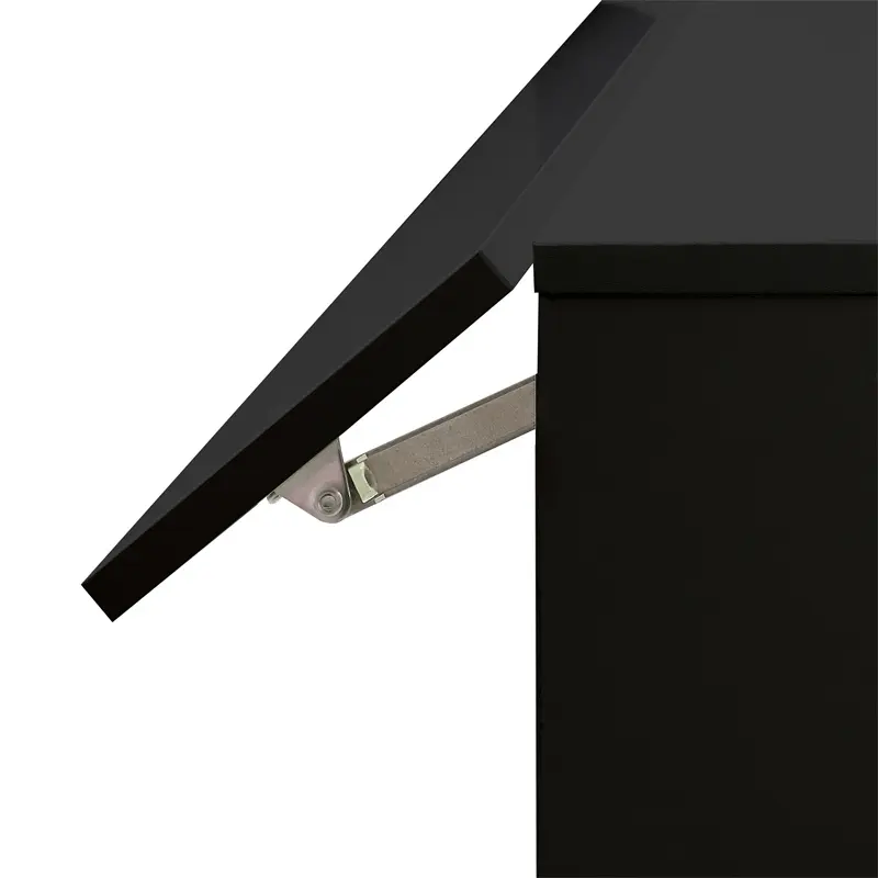 180 Wall Mounted Floating 80" TV Stand with 20 Color LEDs Black