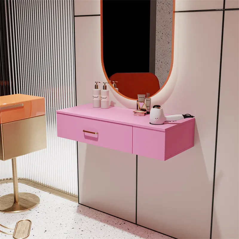 Wall Mount Salon Stations for Hair Stylist,Barber Hair Stations for Salon Beauty Spa Equipments