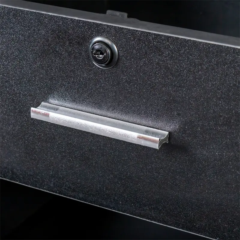 Locking Beauty Salon Storage Cabinet Hair Dryer Holder Stylist Equipment Drawer