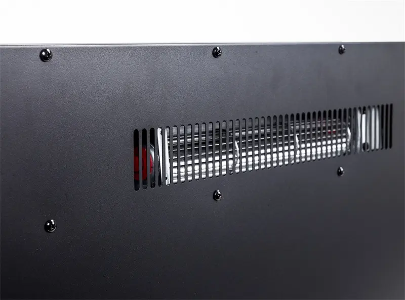 Electric Fireplace TV Console, White color