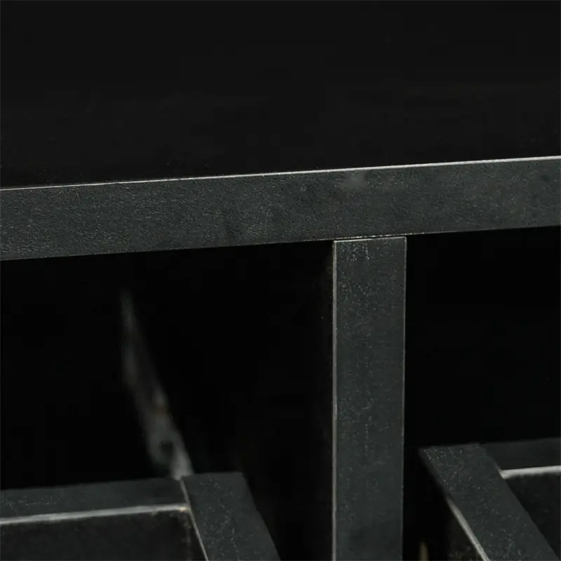 Modern gloss black TV Stand for 80 inch TV , 20 Colors LED TV Stand w/Remote Control Lights