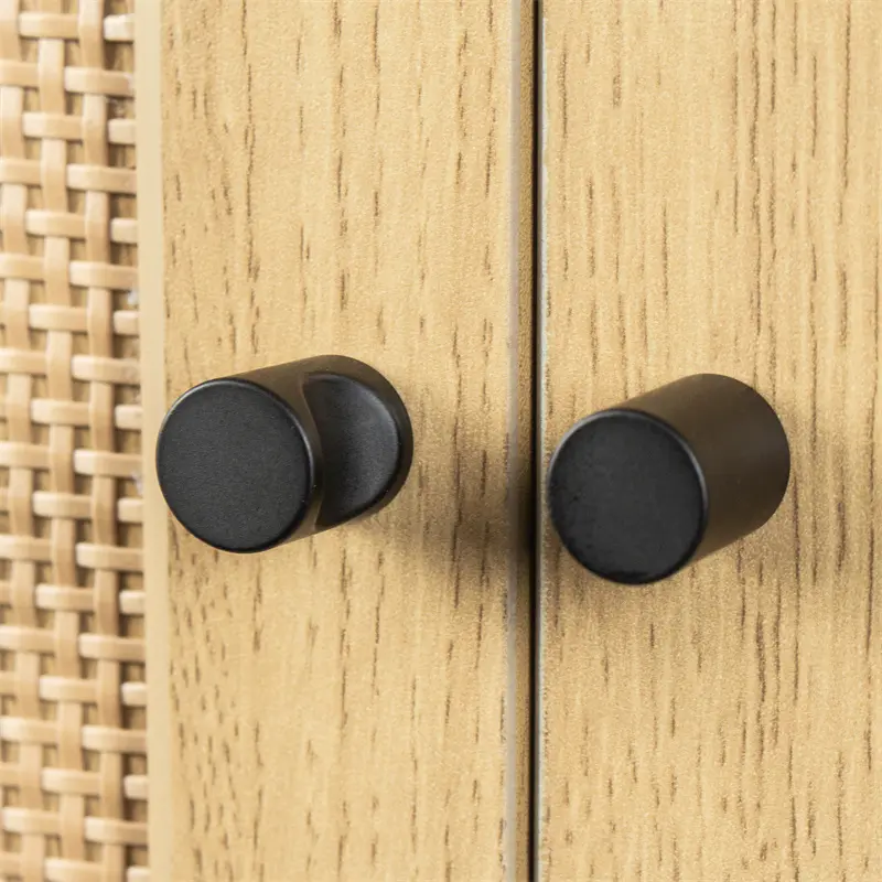 Sideboard, with two storage spaces, restaurant sideboard, entrance channel basement, bedroom and living room, oak color