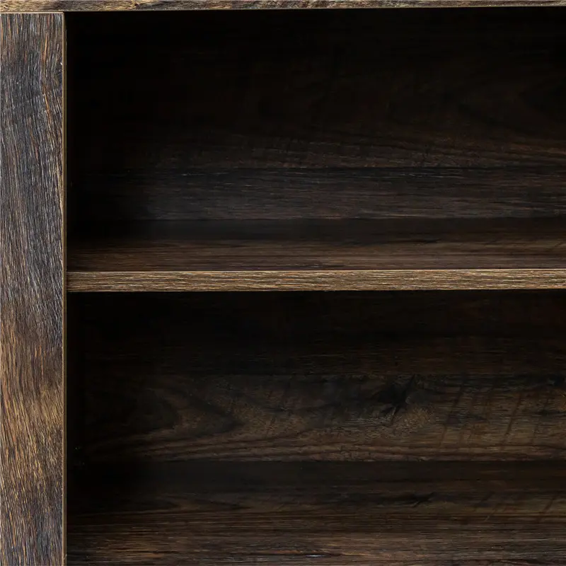 Living room TV stand furniture with 6 storage compartments and 1 shelf cabinet, high-quality particle board