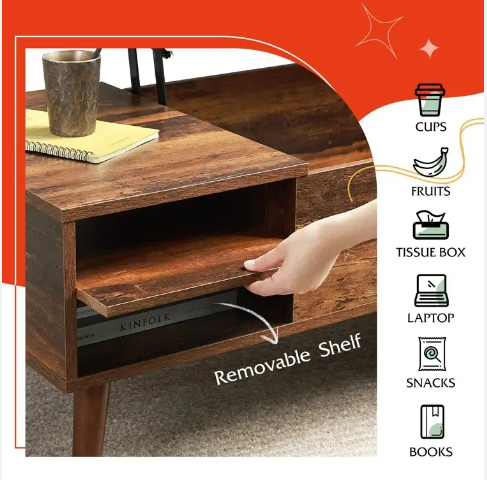 Walnut colored Coffee tables