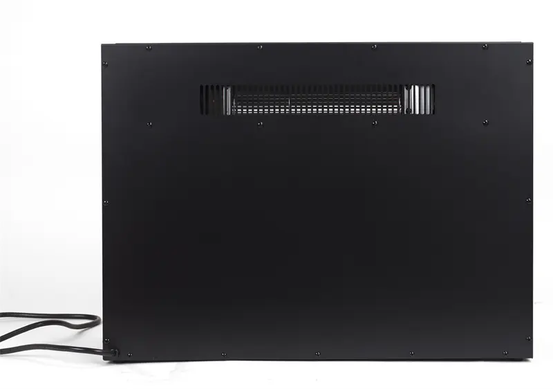 Electric Fireplace TV Console, White color