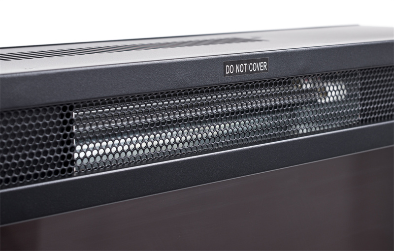 Electric Fireplace TV Console, White color