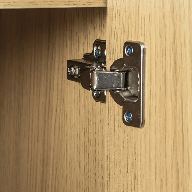 Sideboard, with two storage spaces, restaurant sideboard, entrance channel basement, bedroom and living room, oak color