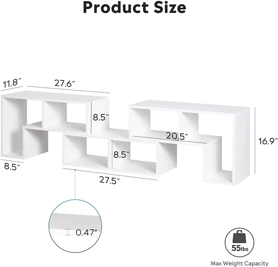 White  Double L-Shaped TV Cabinet Stand for Home Furniture-China Factory Manufacturer
