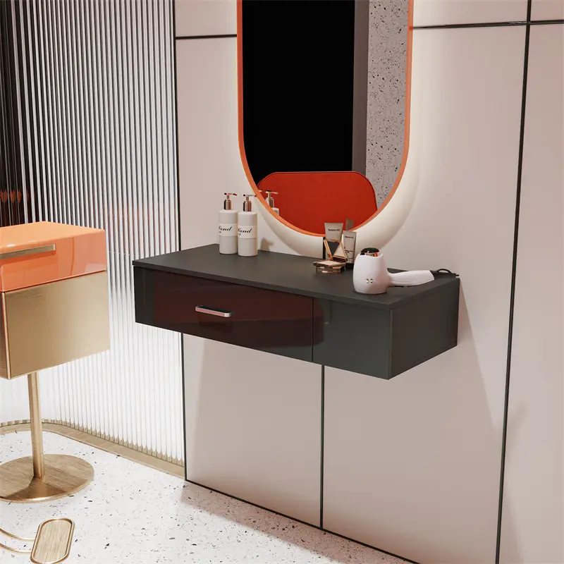 Wall Mount Salon Stations for Hair Stylist,Barber Hair Stations for Salon Beauty Spa Equipments