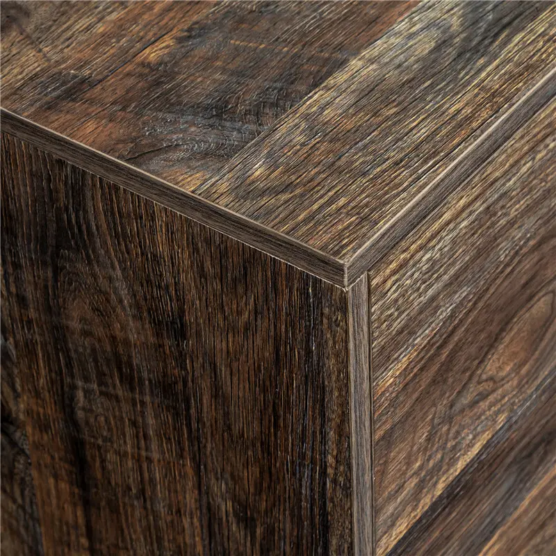 TV Stand Mid-Century Wood Modern Entertainment Center Adjustable Storage Cabinet TV Console for Living Room